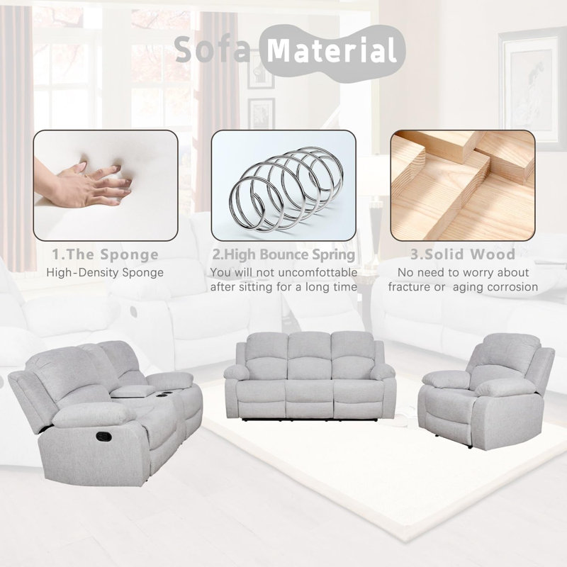 Latitude Run?? Whall 2 Piece Fabric Living Room Set & Reviews Wayfair